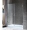 Anzzi Consort 60" x 72" Frameless Hinged Alcove Shower Door, Brushed Nickel SD-AZ07-01BN - alternate 1